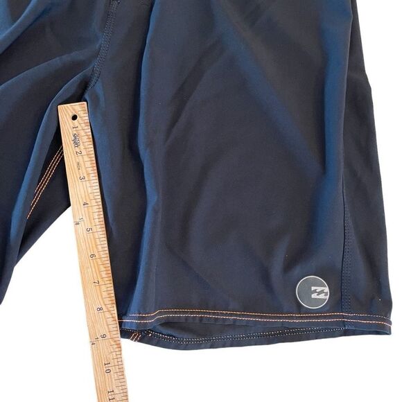Billabong Platinum PX3 Performance Board Shorts Swimwear Black Orange Sz 36 - Picture 8 of 9